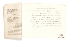 Uittreksel uit een brief van Bonaparte, uit 