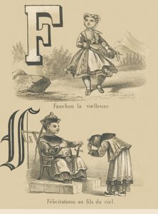 F: Fanchon de oude man / Felicitaties aan de zoon van de hemel door French School