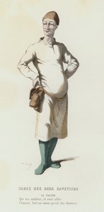 Farce Des Deux Savetiers door French School