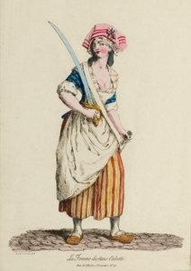 Vrouwelijke Sans-Culotte, ca.1792
