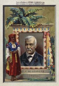 Ferdinand de Lesseps, Franse ondernemer en kanaalbouwer