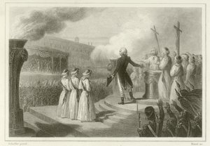 Fête de la Fédération, 14 juli 1790