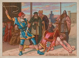 Feodalisme onder Fulk III Nerra door French School