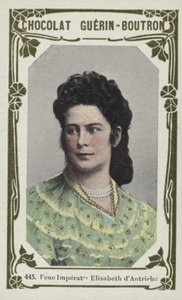 Wijlen Keizerin Elisabeth van Oostenrijk door French School