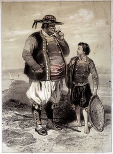Vissers van Douarnenez, ca. 1855