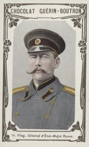 Flug, Russische Generaal Stafchef (gekleurd foto) door French School