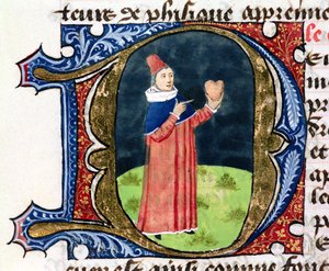 Fol.38v Het Hart, uit Traite de Medecine door Aldebrande de Florence, 1356 door French School