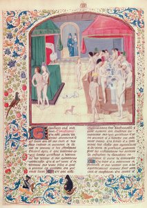Fol.414v, Feiten en gedenkwaardige woorden door French School