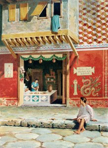 Voedselwinkel, Pompeii door French School