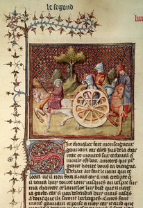 Lancelot, de Ridder van de Kar, 1344 door French School