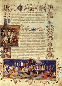 Fr 4274 fol.6 Vertrek voor de Kruistochten, 1352