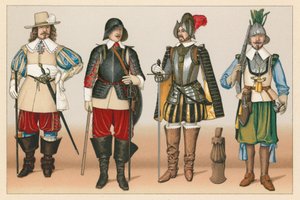 Frankrijk XVI-XVIIe eeuw Kostuum door French School