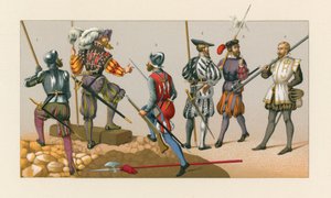 Frankrijk 16e eeuw kostuum
