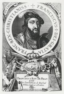 Francis I van Frankrijk (gravure)