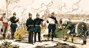 Frans-Duitse Oorlog: Het beleg en de bombardementen van Parijs
