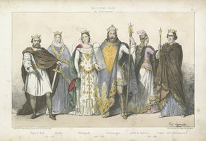 Frankische koningen en koninginnen van de Karolingische dynastie