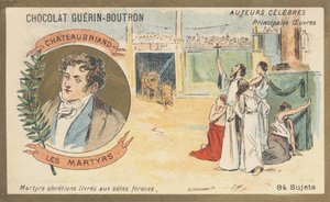 François-René, Burggraaf van Chateaubriand (1768-1848), Franse schrijver en politicus, auteur van 