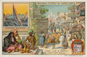 Franse Vleesextract (Bouillon), India door French School