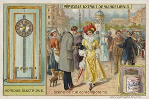 Franse Vleesextract (Bouillon), Typische Straatscène