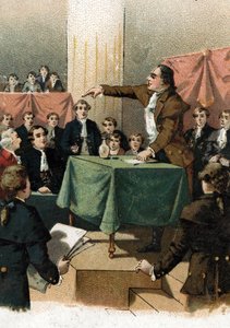 Franse Revolutie - Georges Jacques Danton (1759-1794) roept: 