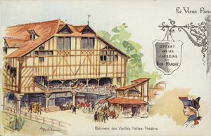 Frans theater door French School