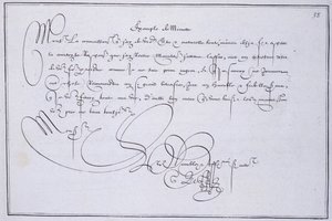 Franse kalligrafie: Technografie, 