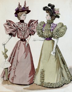 Franse mode, 1895 door French School