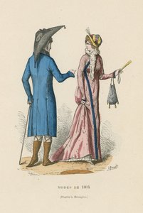 Franse mode van 1804 door French School