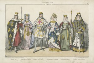 Franse koningen en koninginnen van de 13e eeuw