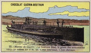 Franse onderzeeër Gustave Zede