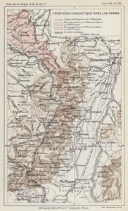 Taalgrens in de Vogezen