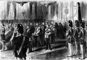 Begrafenis van de Russische keizerin Maria Alexandrovna