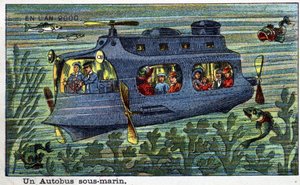 Futuredays: Een negentiende-eeuwse visie op het jaar 2000 Serie: Een onderwaterbus