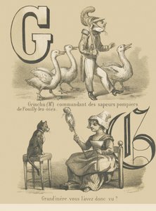 Grinchu (Dhr.) commandant van de brandweer van Fouilly-les-Oies / Grootmoeder heb je hem gezien? door French School