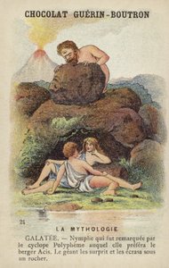 Galatea door French School