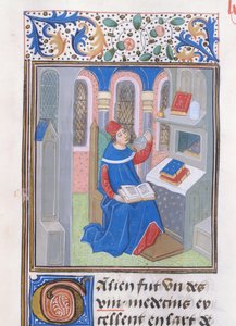 Galen, uit Histoire des Philosophes, eind 15e eeuw