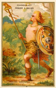 Gallische krijger, 390 v.Chr. door French School