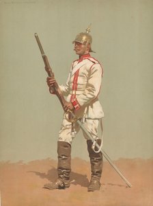 Garde Kuirassir in Feldrustung door French School