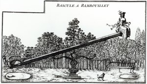Tuinwip bij Rambouillet, uit Details des Nouveaux Jardins a la Mode door George Louis le Rouge, gepubliceerd 1775-78 door French School