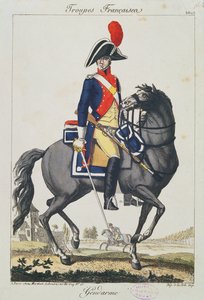 Gendarme te paard, 1807
