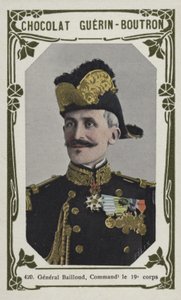 Generaal Bailloud, Commandant van het 19e korps door French School