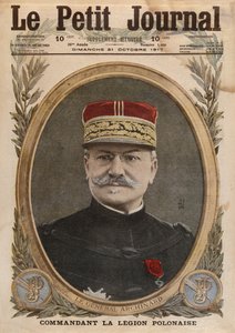 Generaal Louis Archinard, voorpagina illustratie uit Le Petit Journal, supplement illustre, 21 oktober 1917