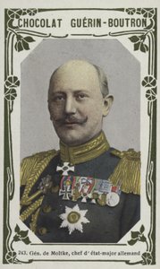 Generaal de Moltke, chef van de Duitse generale staf