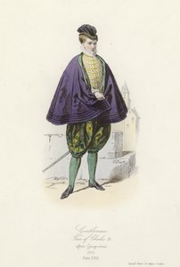 Edelman uit de tijd van Karel IX van Frankrijk