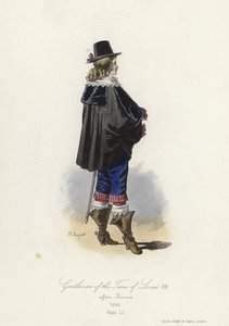 Heer uit de tijd van Lodewijk XIII van Frankrijk door French School