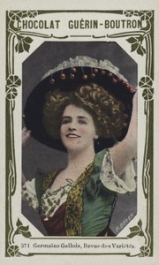Germaine Gallois, Revue des Variétés door French School