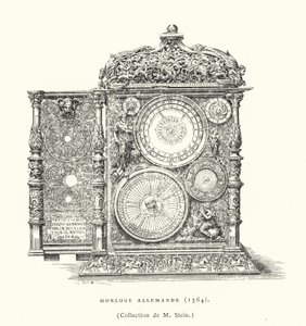 Duitse klok, 1564 door French School