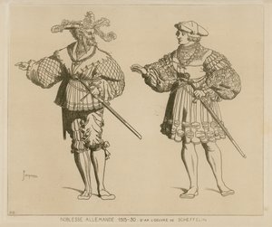 Duitse adel, 1515-30 door French School