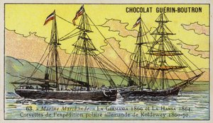Germania en Hansa, schepen van Carl Koldewey