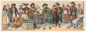 Duitse Kleding door French School